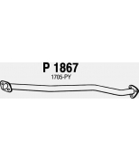 FENNO STEEL - P1867 - Трубопровод выпускной CITROEN JUMPER / PEUGEOT BOXER / FIAT DUCATO 2.0-2.3 01-